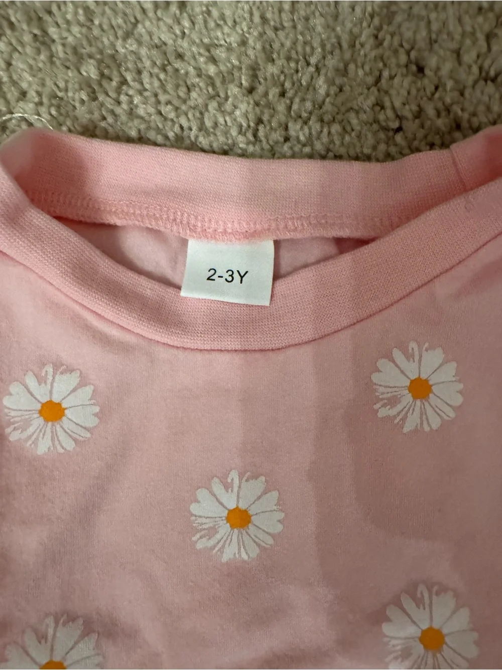 Girls' Pink Daisy Set